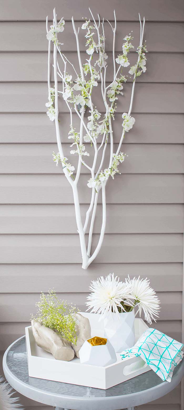 Poet’s Garden Floral Branch Wall Hanging #branches #homedecor #decorhomeideas