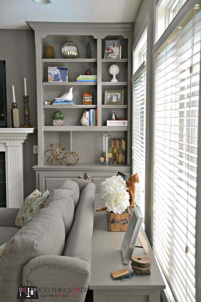 Slates Of Gray Simple Sofa Table #sofatable #decorhomeideas
