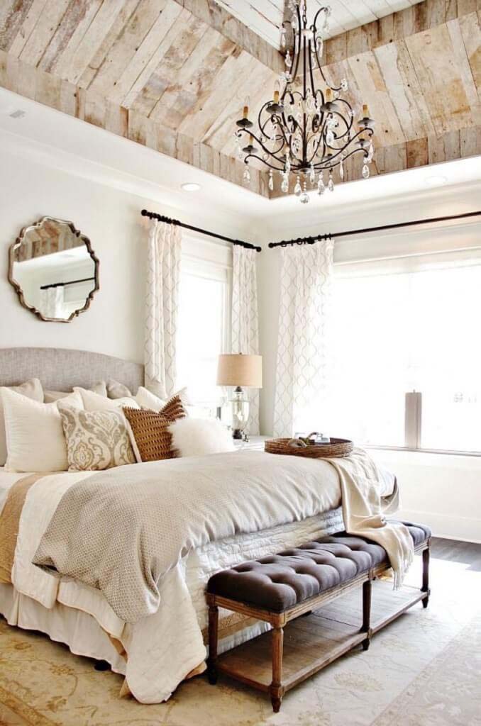 Stunning French Country Inspired Bedroom #frenchcountry #decor #decorhomeideas