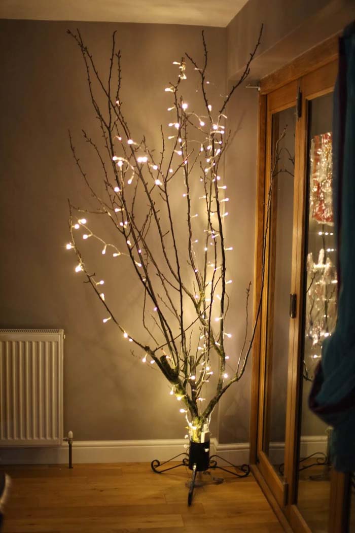 Tree Of Light Illuminated Lamp #branches #homedecor #decorhomeideas