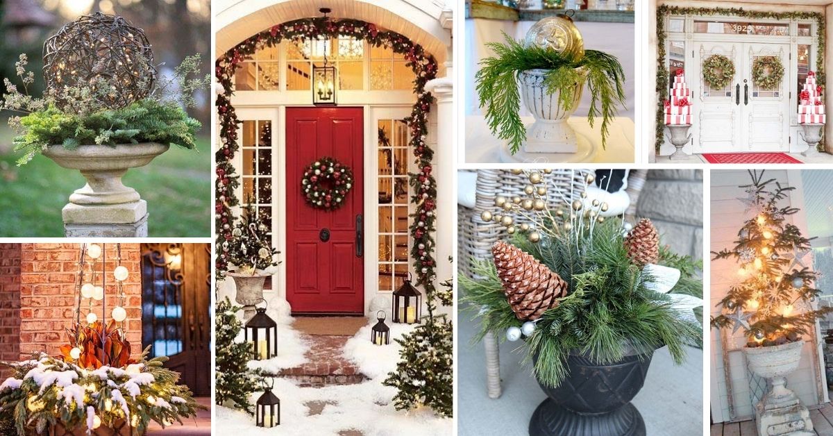 Ways To Decorate With Urns For Christmas