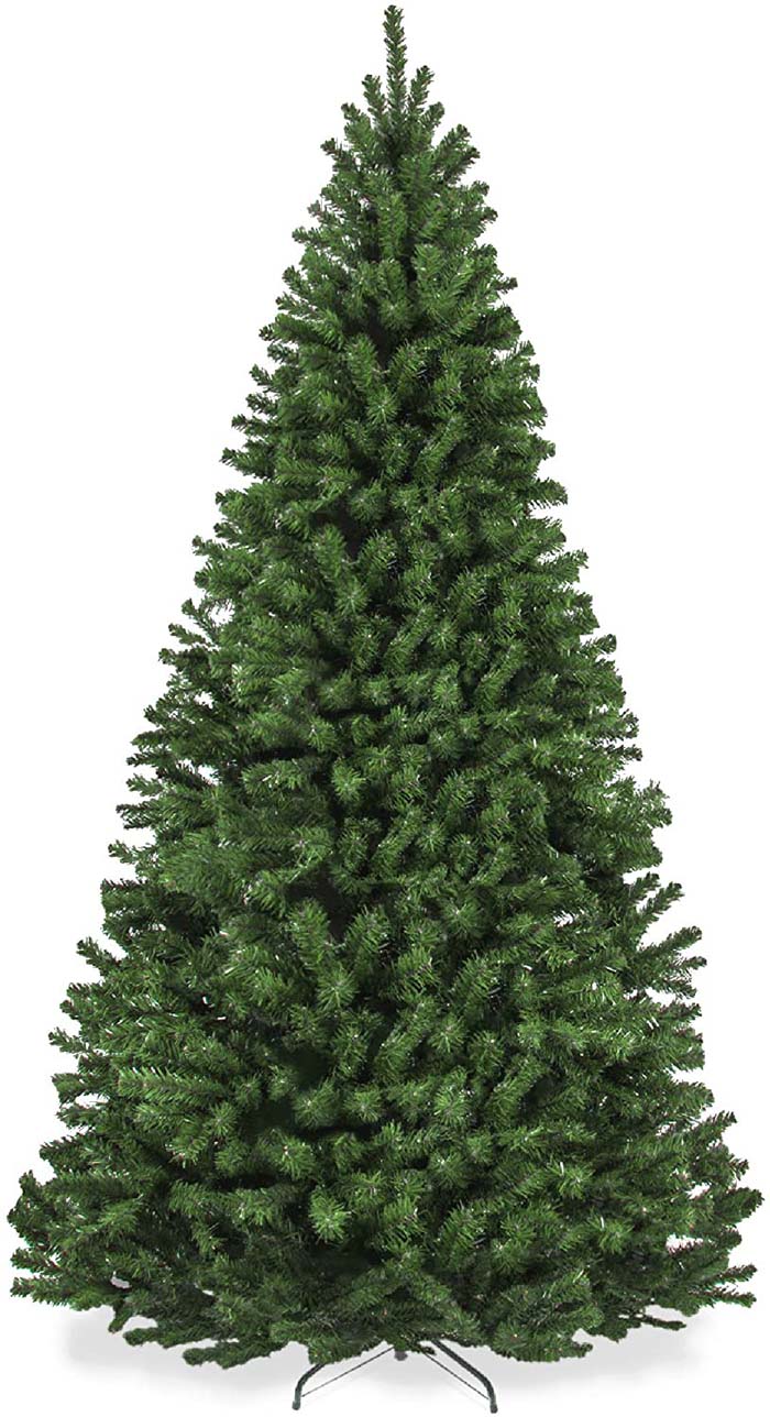 7.5ft Premium Spruce Artificial Christmas Tree #Christmas #Christmastree #artificialtree #decorhomeideas