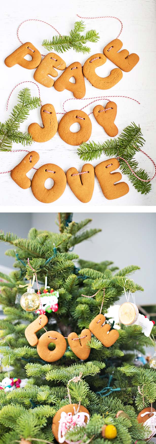 Baker’s Delight #Christmas #DIY #garland #decorhomeideas