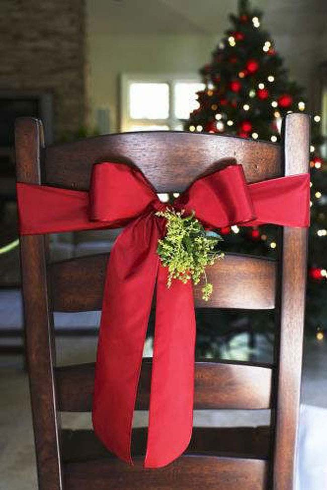 Beautifully Decorative Ribbon #Christmas #indoordecorations #decorhomeideas