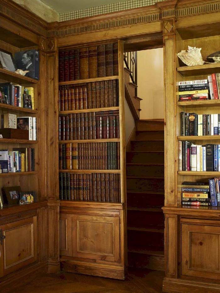 Bookcase Pocket Door