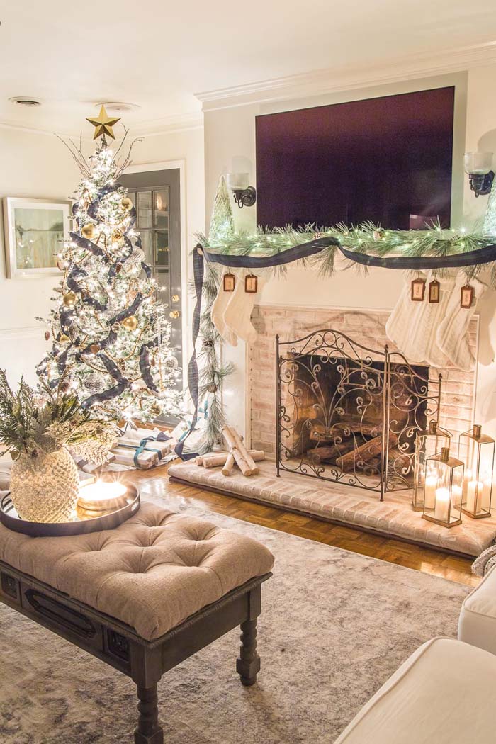 Christmas Candlelight Night Tour #Christmas #cheap #elegant #decorhomeideas