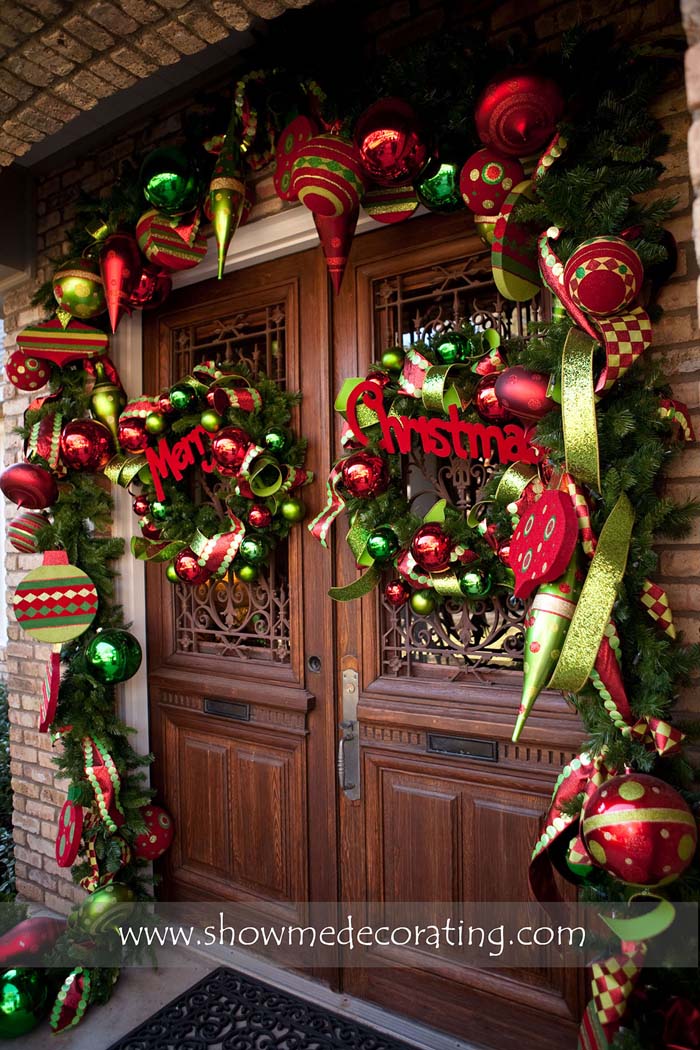 Christmas Cheer #Christmas #DIY #garland #decorhomeideas