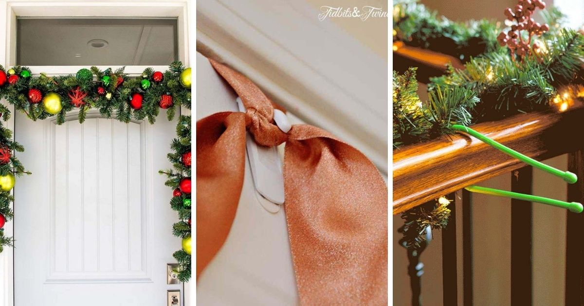 Christmas Decorating Hanging Hacks