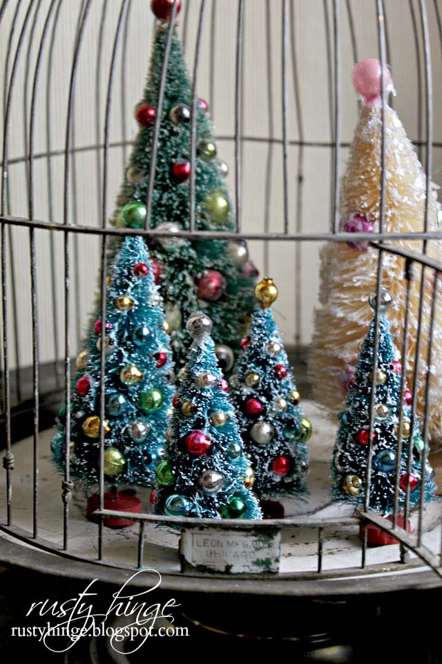 Christmas Tree Forest #Christmas #indoordecorations #decorhomeideas