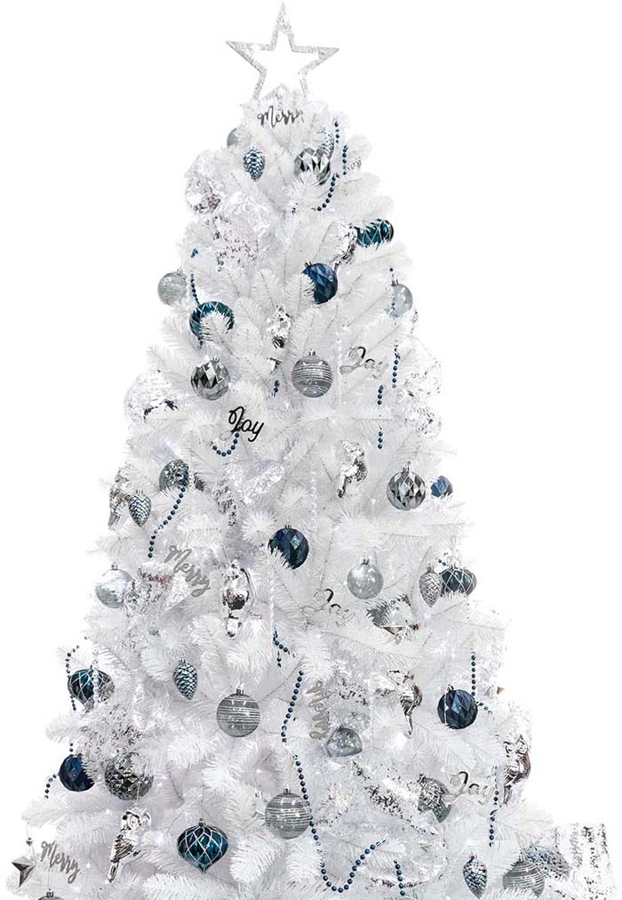 Decorated Christmas Tree #Christmas #Christmastree #artificialtree #decorhomeideas