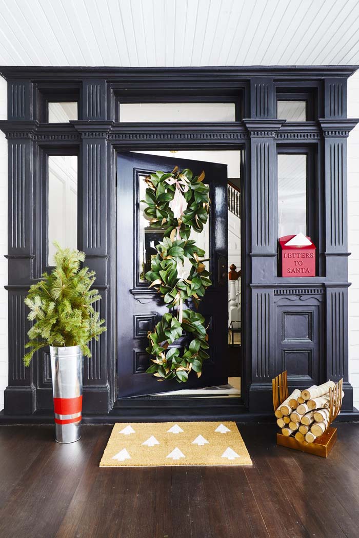 DIY the Doormat #Christmas #stylish #decorhomeideas