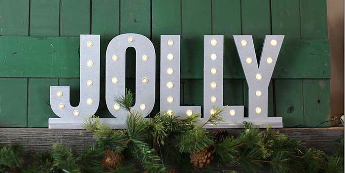 Go Jolly With Decorations #Christmas #style #decorhomeideas