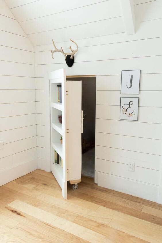 Unique Hidden Bookcase Information