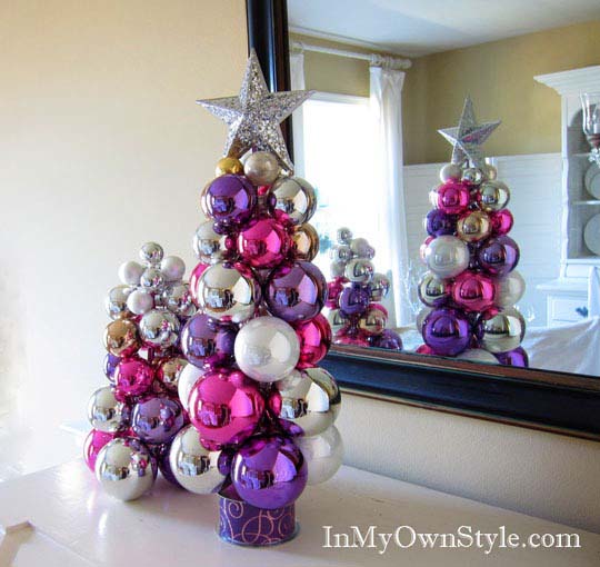 Ornamental Christmas Tree #Christmas #indoordecorations #decorhomeideas