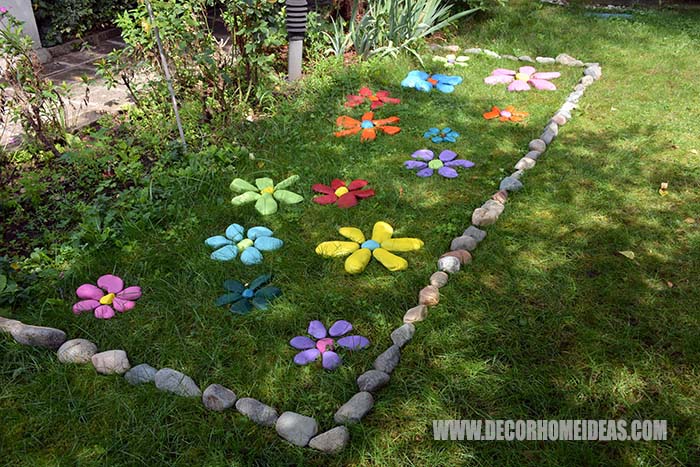 Painted Rocks Garden Decor 17