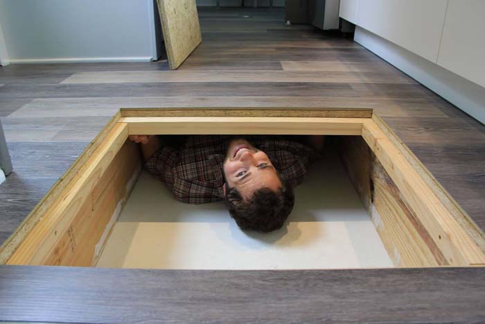 Shallow Floor Compartment