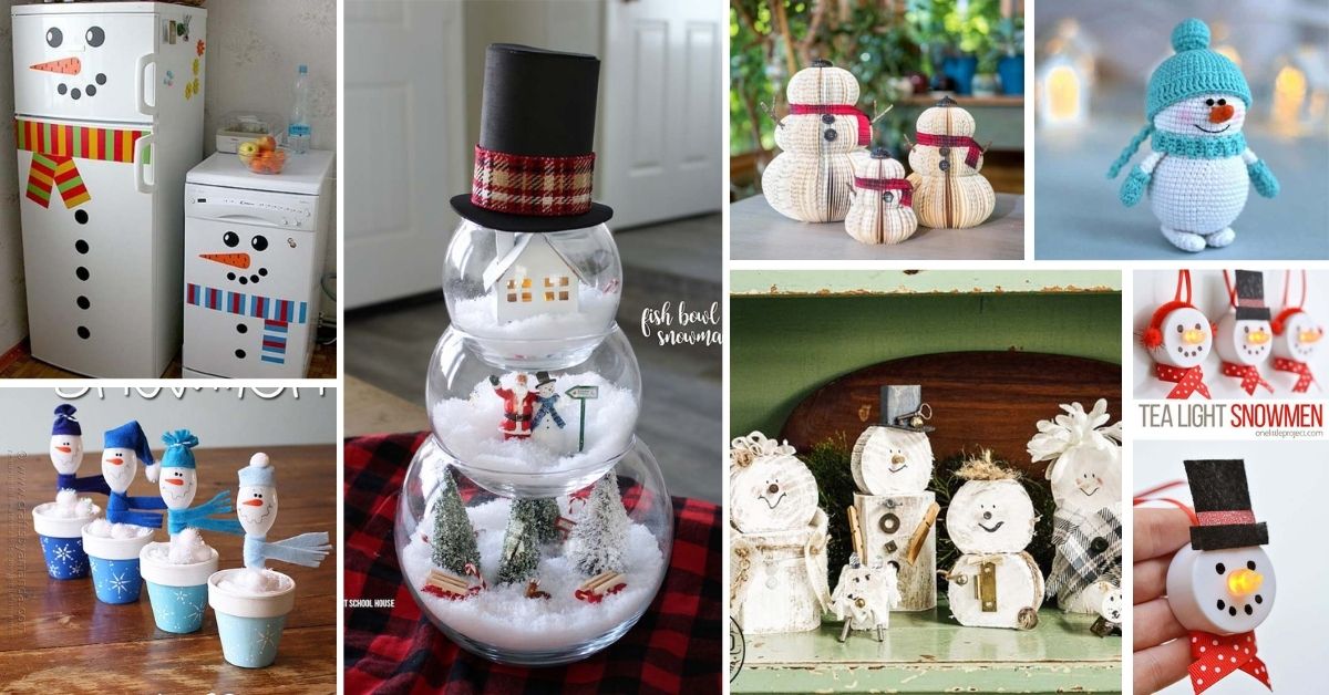 Snowman Craft Ideas And Decorations