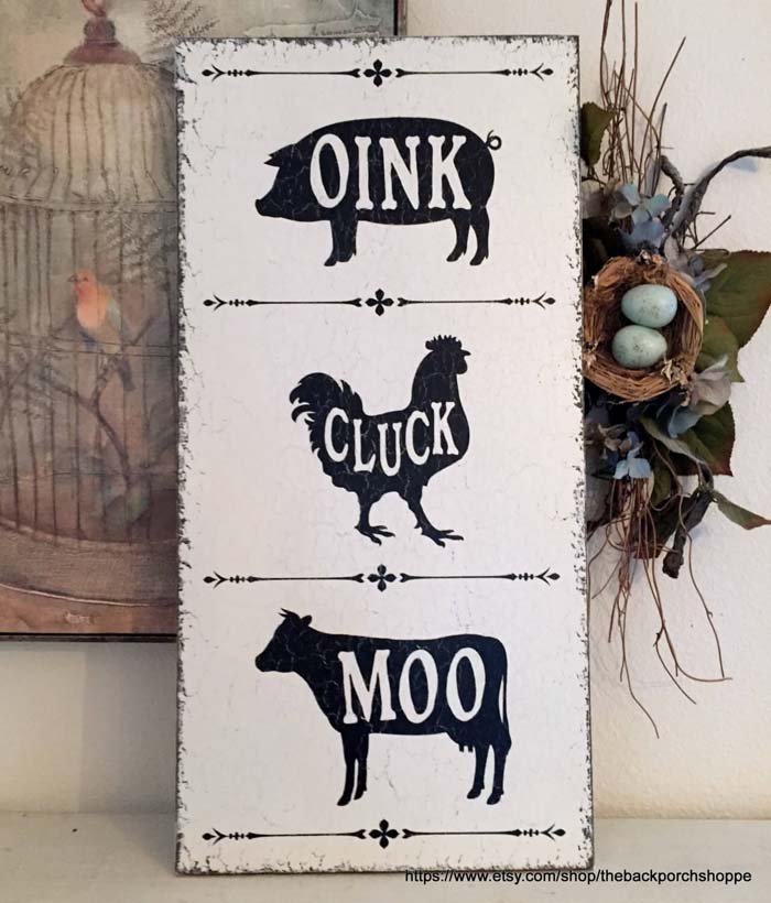 A Rustic Plaque with a Lot of Character #farmhouse #diningroom #decorhomeideas