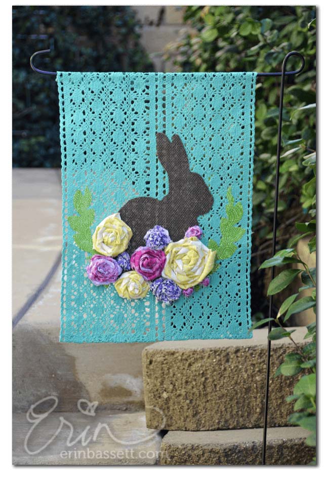 A Spring Garden Flag Thatll Have You Hopping For Joy