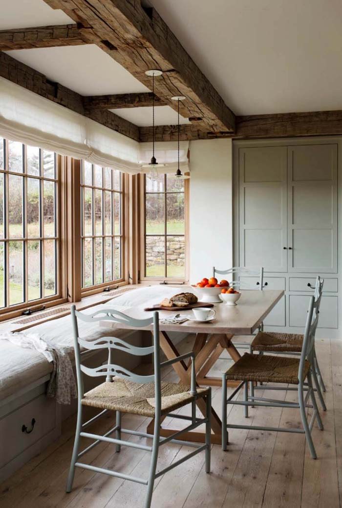 A Table with a View #farmhouse #design #decorhomeideas