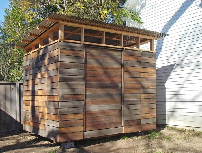 A Wooden Shed with Plenty of Space #shed #garden #decorhomeideas