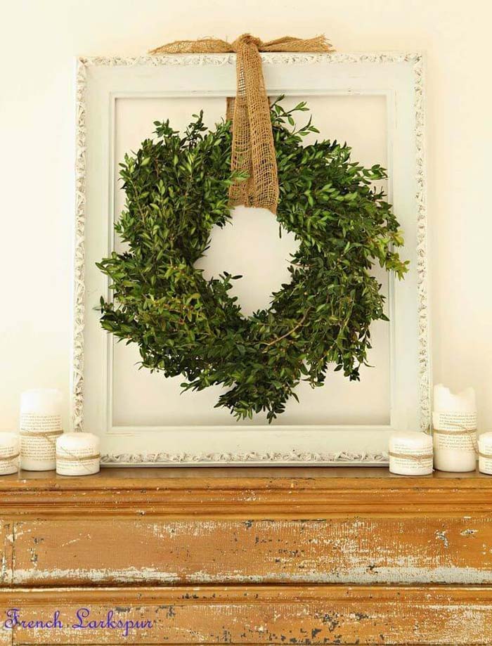 An Earthy Wreath to Bring Nature into your Home #farmhouse #diningroom #decorhomeideas