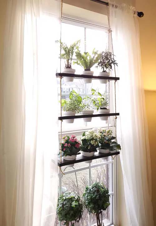 Bay Window Plant Shelf #windowshelf #plants #decorhomeideas