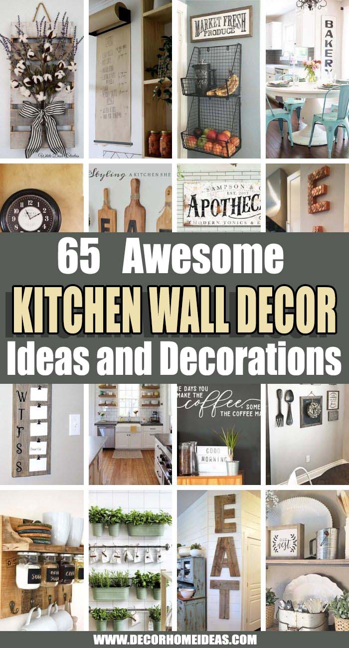64 Best Kitchen Wall Decor Ideas To Add