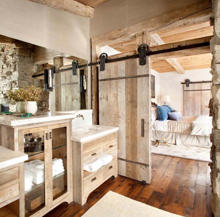 Breath of Fresh Air Master Bath Design #farmhouse #design #decorhomeideas