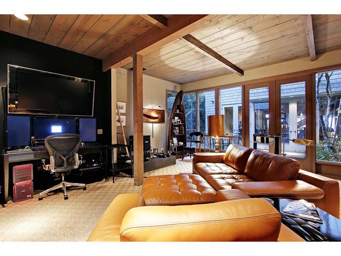 Convertible Man Cave #mancave #decorhomeideas