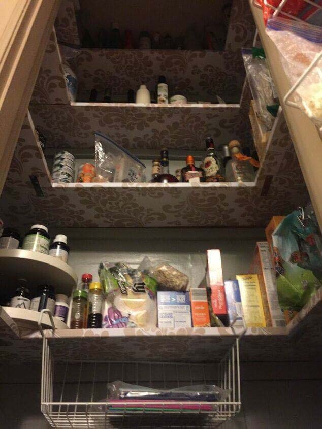 Converting a Deep Pantry to Wrap-around Shelves #pantry #shelves #decorhomeideas