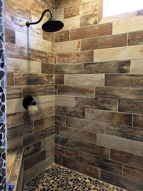 Desert Sands Stone-Inspired Tiles #showertiles #tiles #decorhomeideas