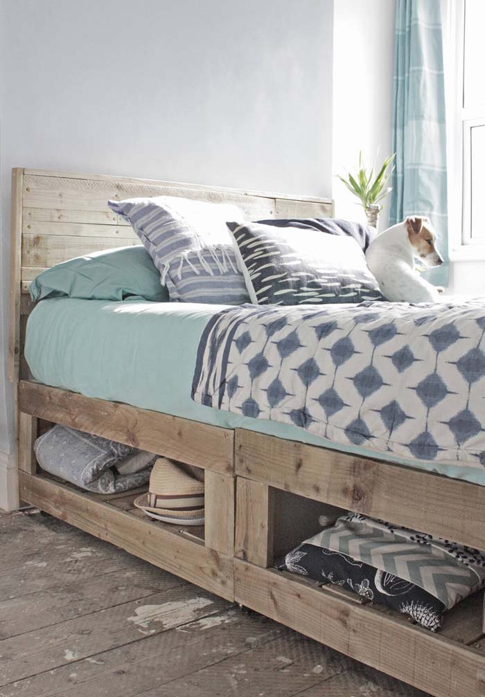 Divan Bed Hack #rustic #storage #organization #decorhomeideas