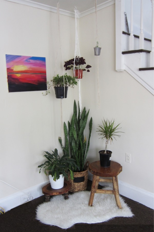 DIY Plant Stand Tutorial #diy #plantstand #decorhomeideas