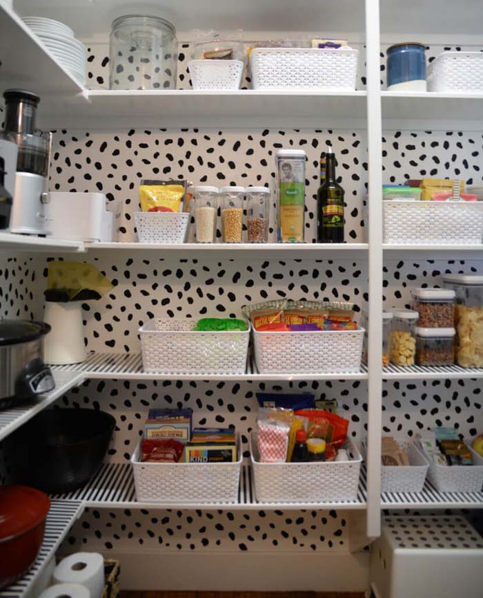 Kitchen Pantry Ideas for Creating Larger Pantries #pantry #shelves #decorhomeideas