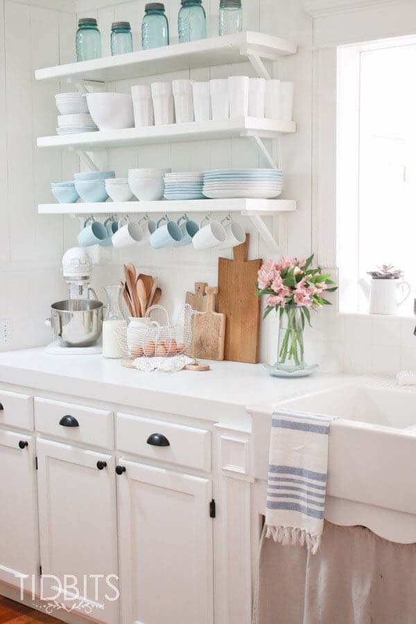 Let There Be Light Cottage Kitchen #cottage #kitchen #decorhomeideas