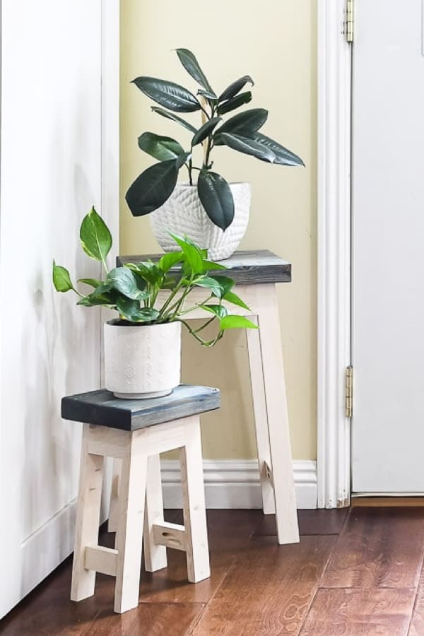 Nesting Plant Stands Build Plans #diy #plantstand #decorhomeideas