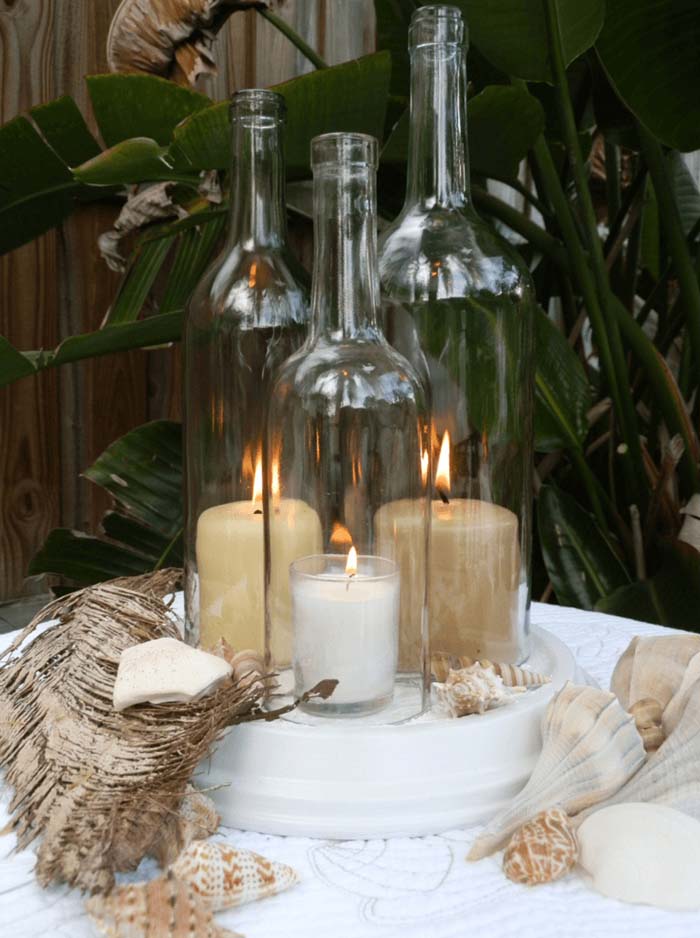 Neutral Colors and Glass for a Perfect Lighting Palette #lighting #yard #outdoor #decorhomeideas