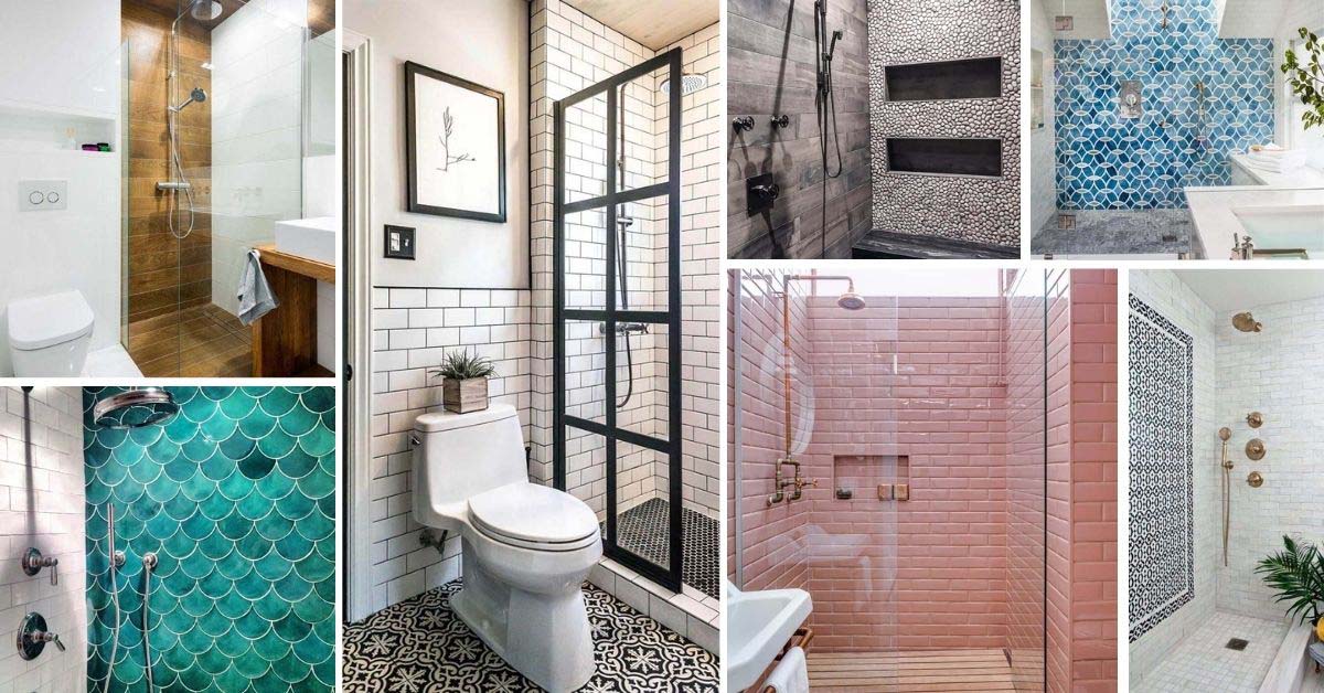 33 Amazing Shower Tile Ideas To Add, Shower Bathroom Tile Ideas
