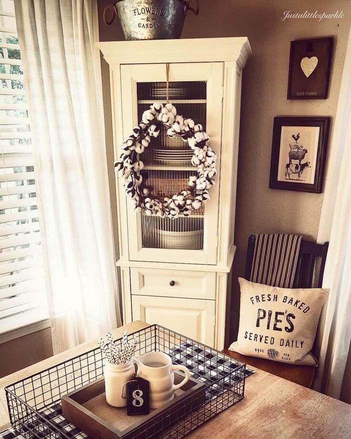 The Old-Fashioned General Store Look #farmhouse #diningroom #decorhomeideas