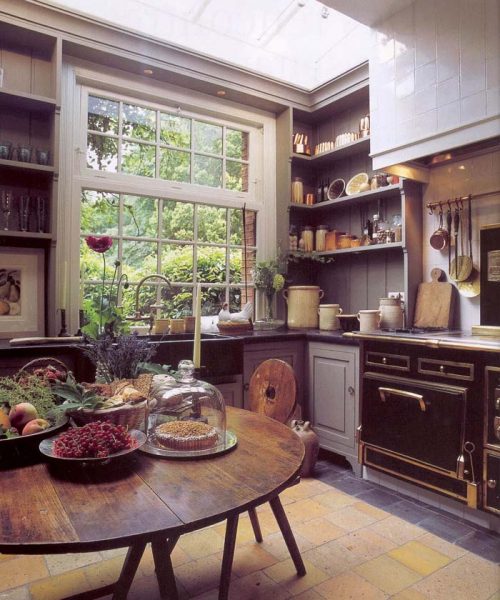 25 Charming Cottage Kitchen Design and Decorating Ideas