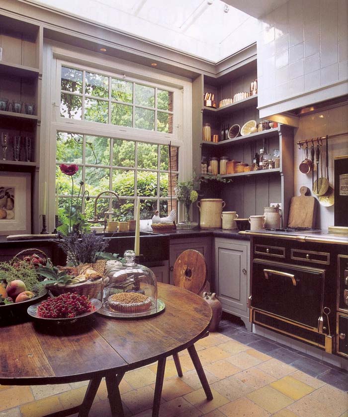 The Perfect Cottage Kitchen View #cottage #kitchen #decorhomeideas