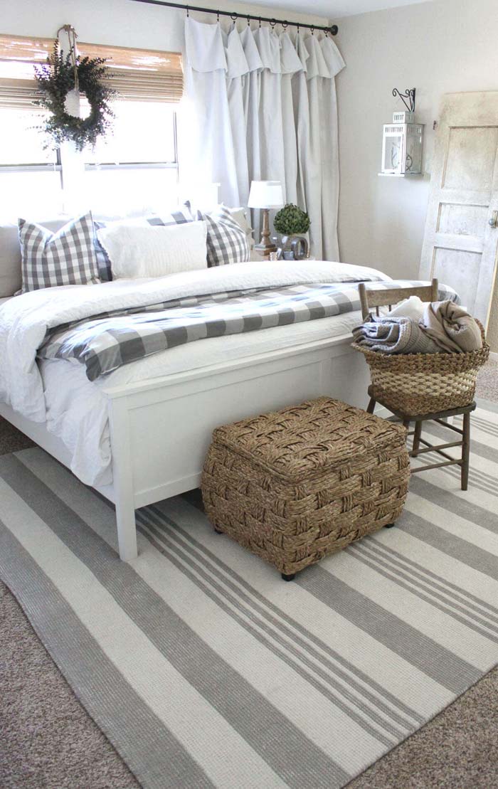 The Perfect Neutral Bedroom Palette #farmhouse #design #decorhomeideas
