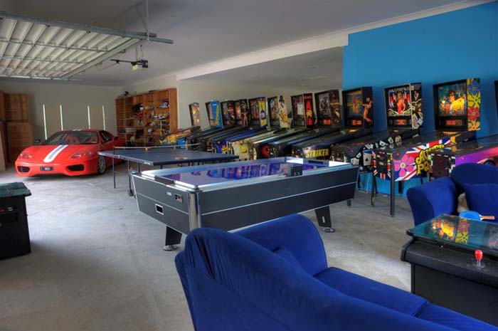 The Pinball Wizard #mancave #decorhomeideas