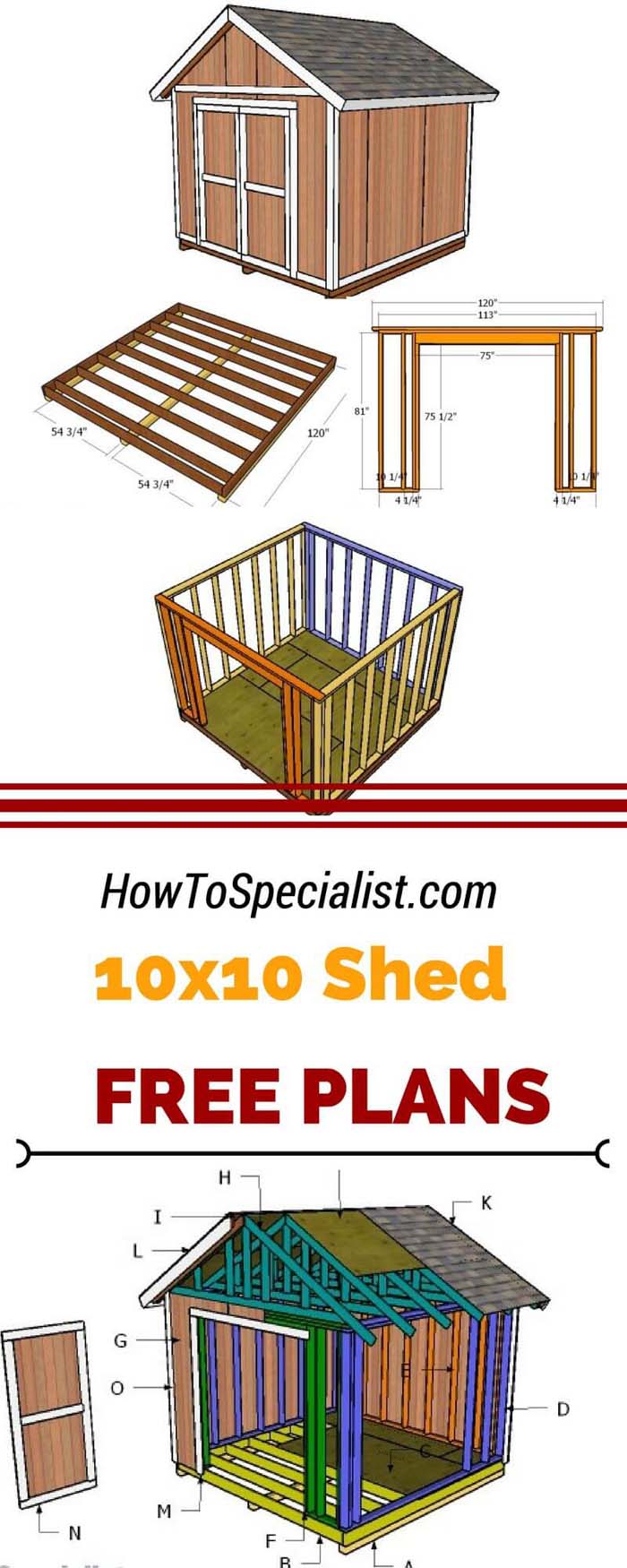 Unique 10×10 Small Storage Shed Projects #shed #garden #decorhomeideas