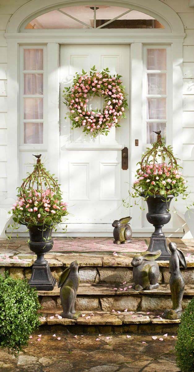 Use Plants to Create an Inviting Entryway #spring #decor #decorhomeideas