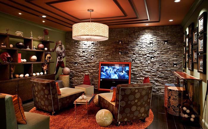 Working With What You’ve Got #mancave #decorhomeideas