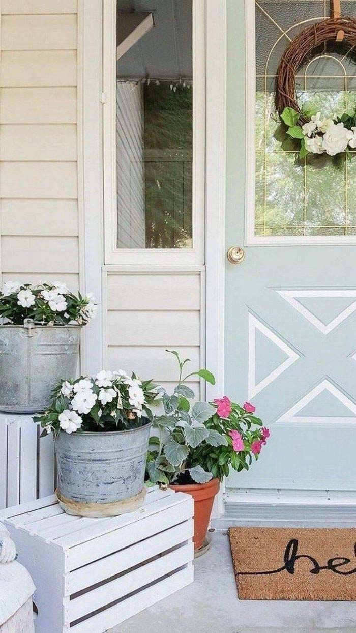 Delightfully Perfect Charms of Spring To Welcome Your Loved Ones #outdoor #springdecor #decorhomeideas