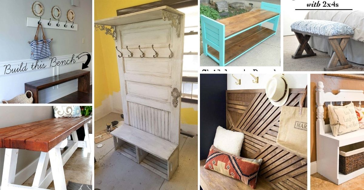 Diy Entryway Bench Project Ideas