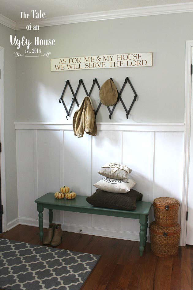 Entryway Bench Makeover